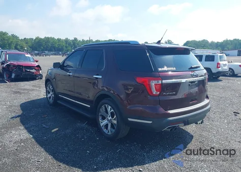 2018 Ford Explorer Platinum из США, поврежденный, VIN 1FM5K8HT8JGA24015